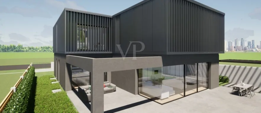 Visualisierung Gartenansicht