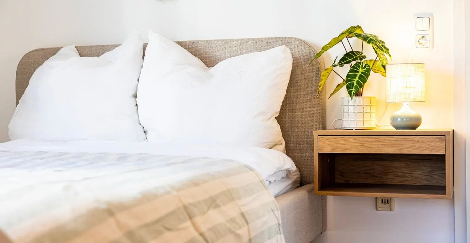 Detail Schlafbereich