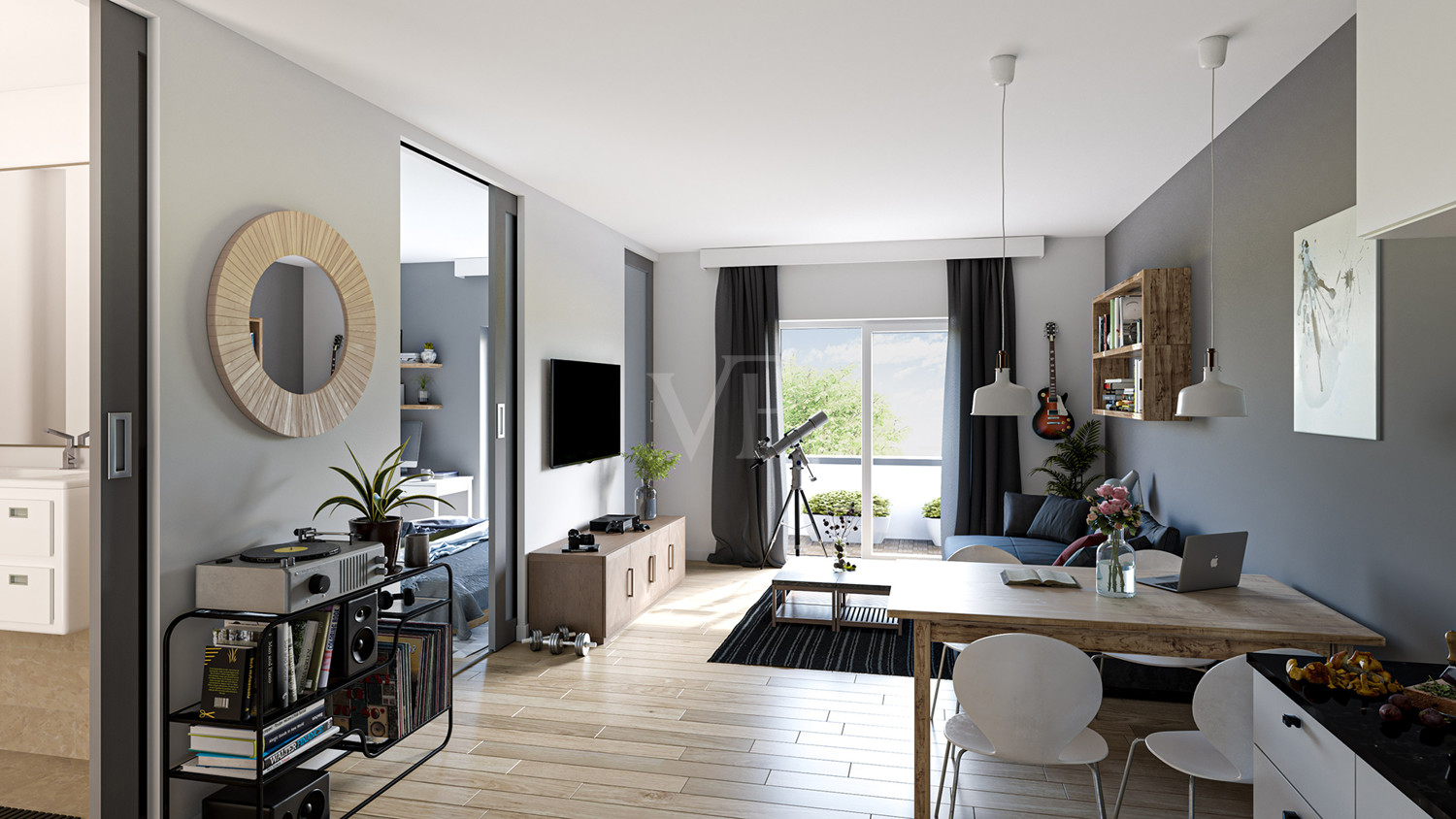 Wohnzimmer