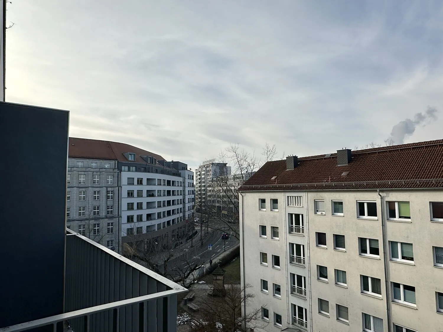 Blick in Richtung Innenstadt