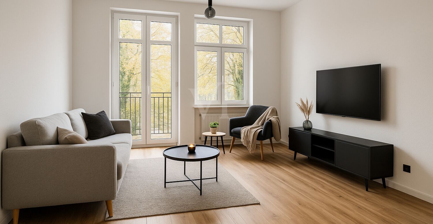 Einrichtungsbeispiel Wohnzimmer