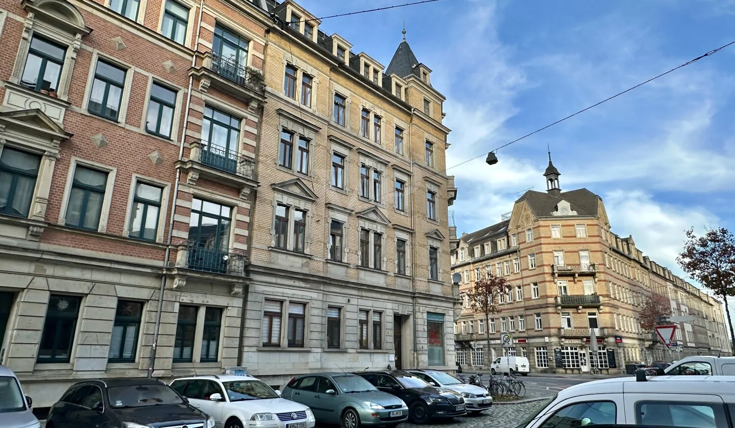 Straßenansicht aus Helgolandstraße