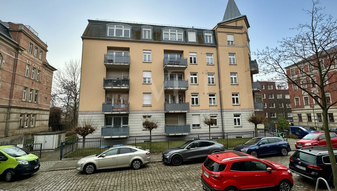 Außenansicht des Wohnhauses