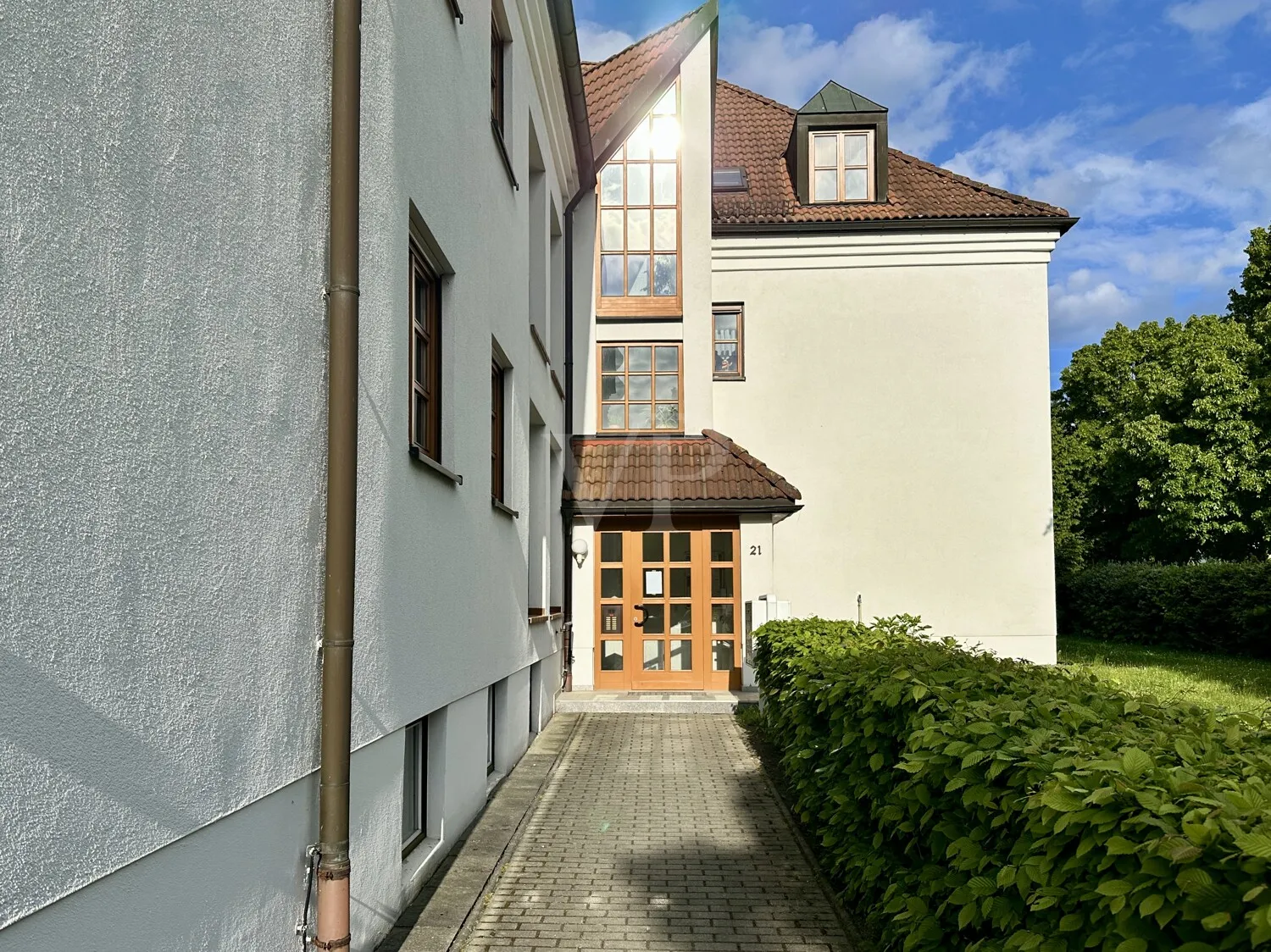 Ansicht Haus 21 Eingangsbereich