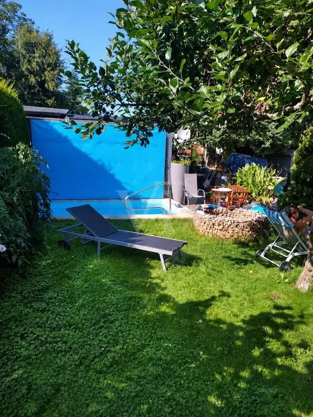 Blick auf den Pool