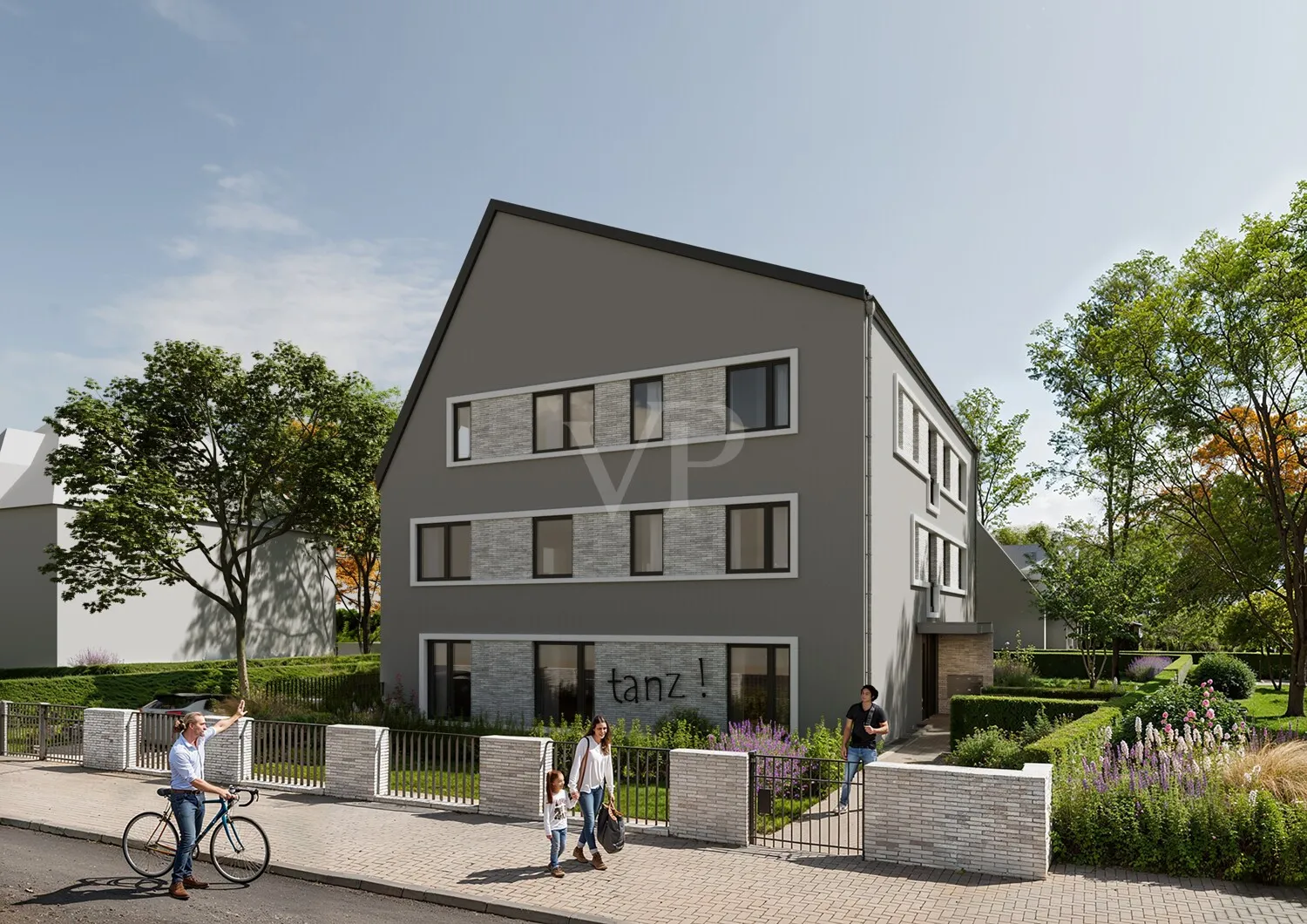 Ansicht von der Wiener Straße
