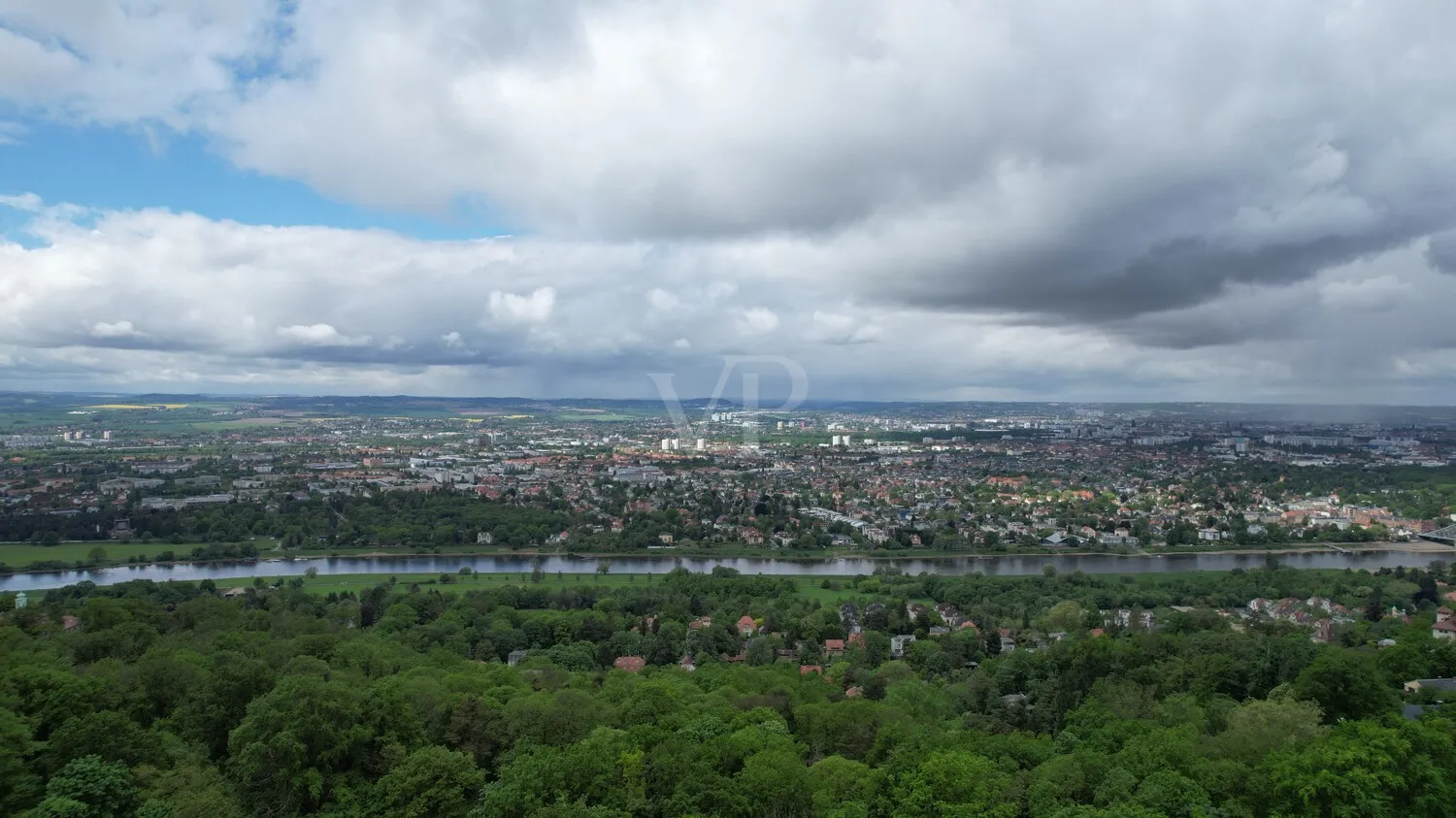 Ausblick über die Landeshauptstadt