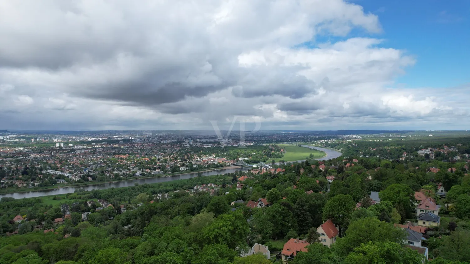 Ausblick über die Landeshauptstadt