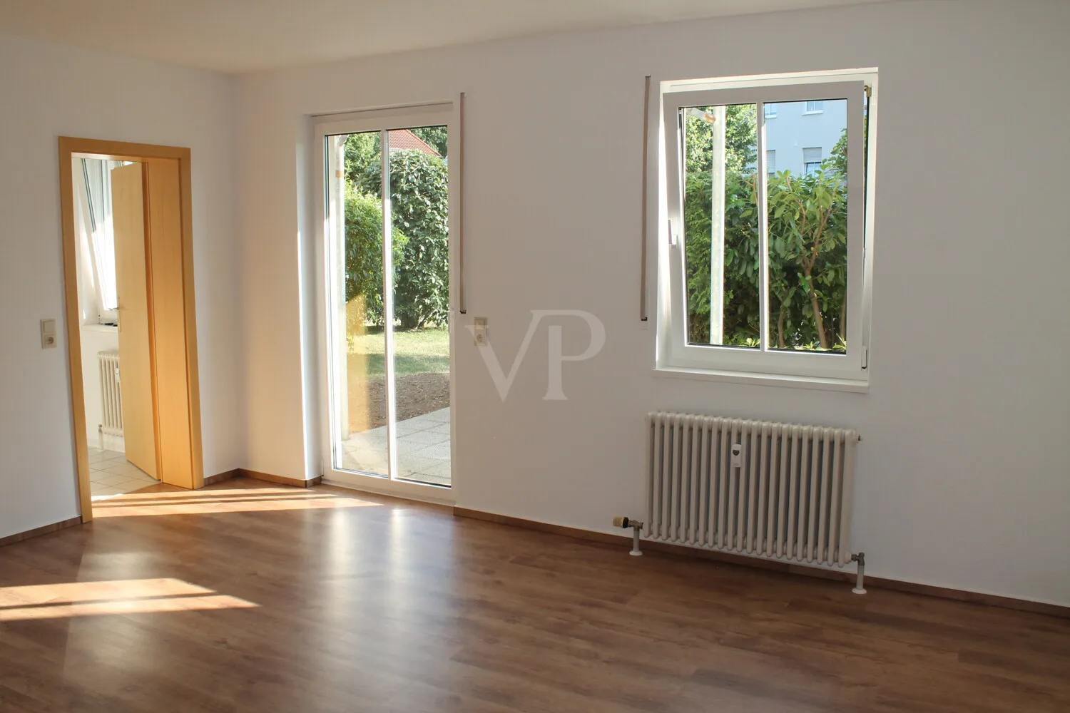 Wohnzimmer mit Terrassenzugang