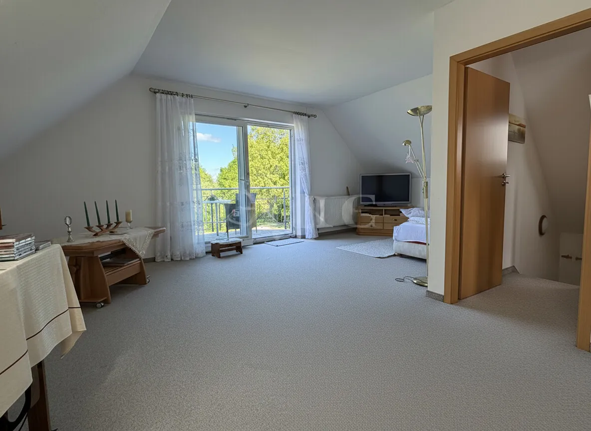 Zugang zum Balkon