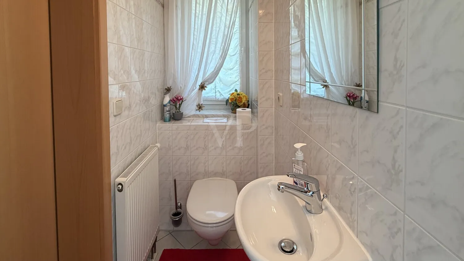 Separates WC im Erdgeschoss