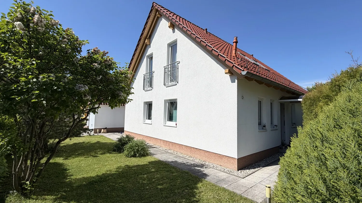 Ansicht des Hauses