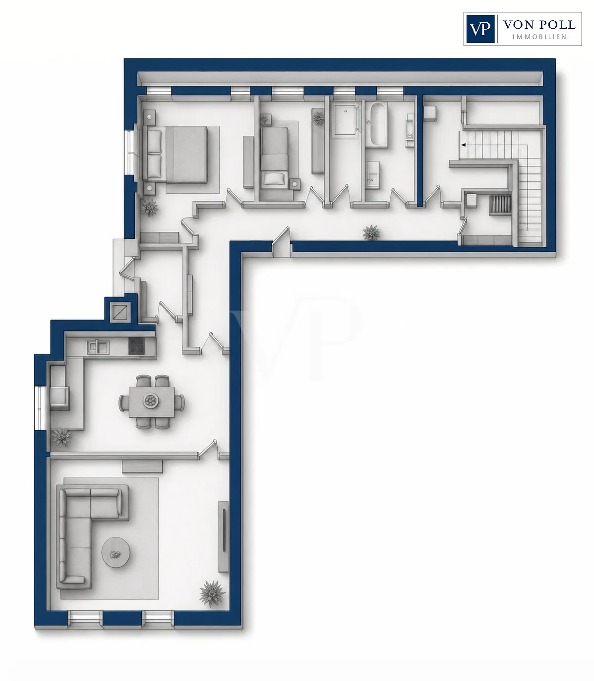 Grundriss Obergeschoss