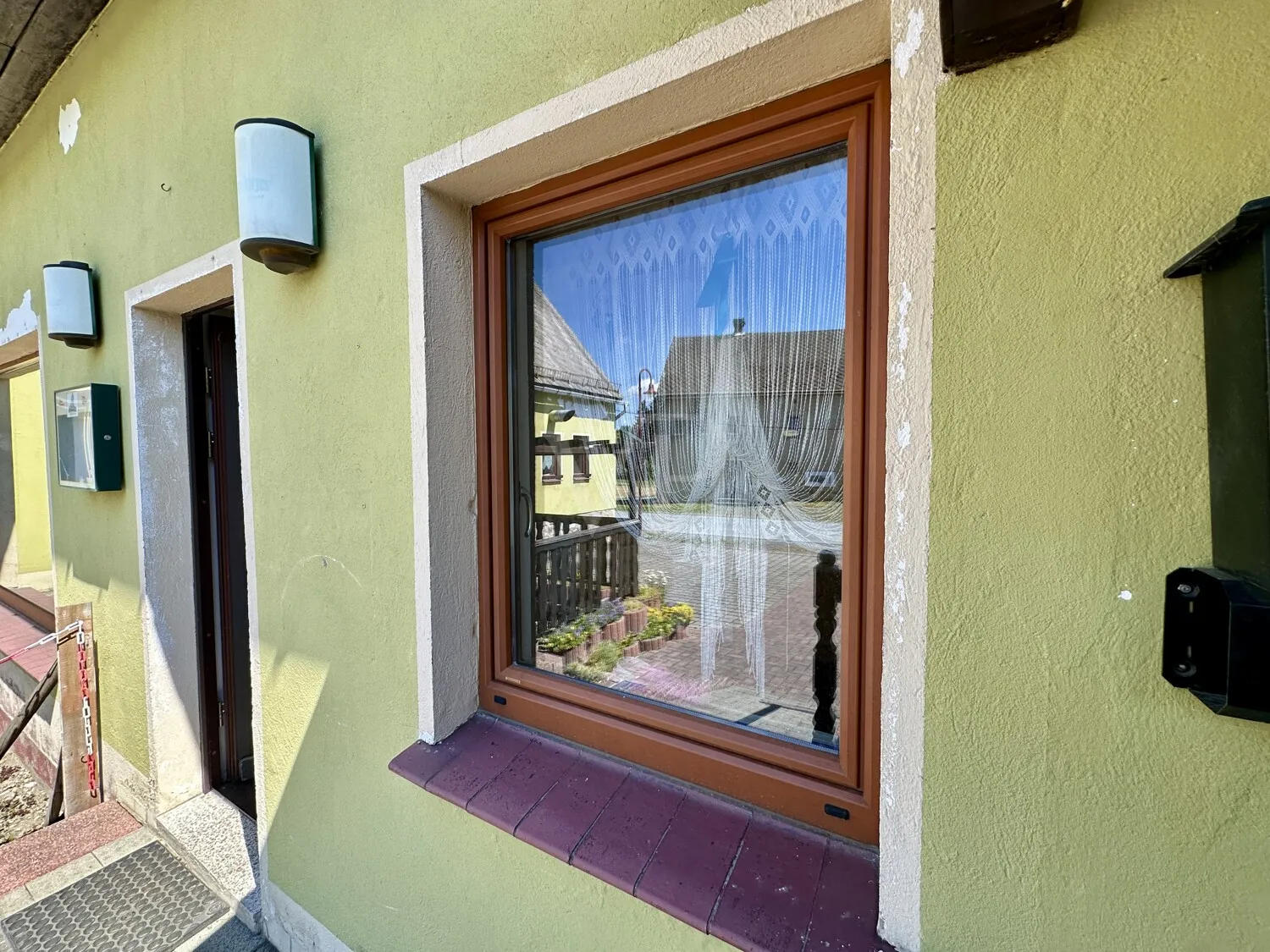 Standard der Fenster im Erdgeschoss