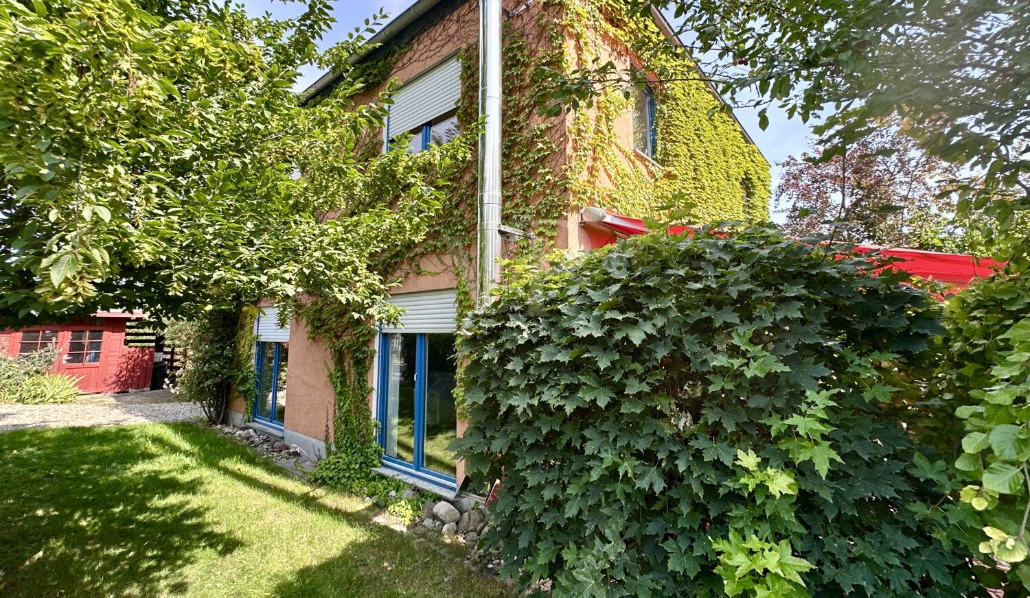 mitten im Grünen