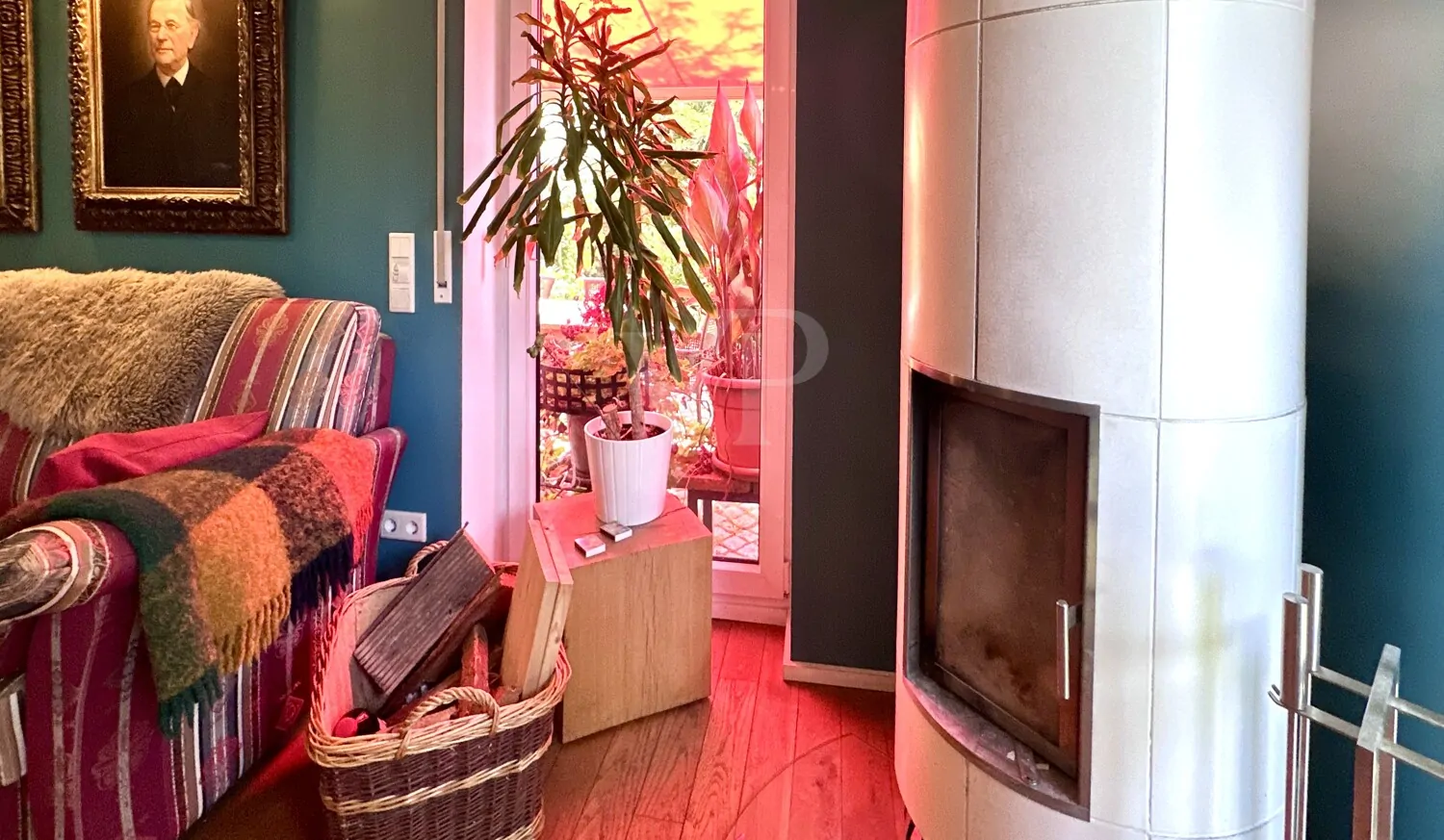 und gemütlichen Kaminofen