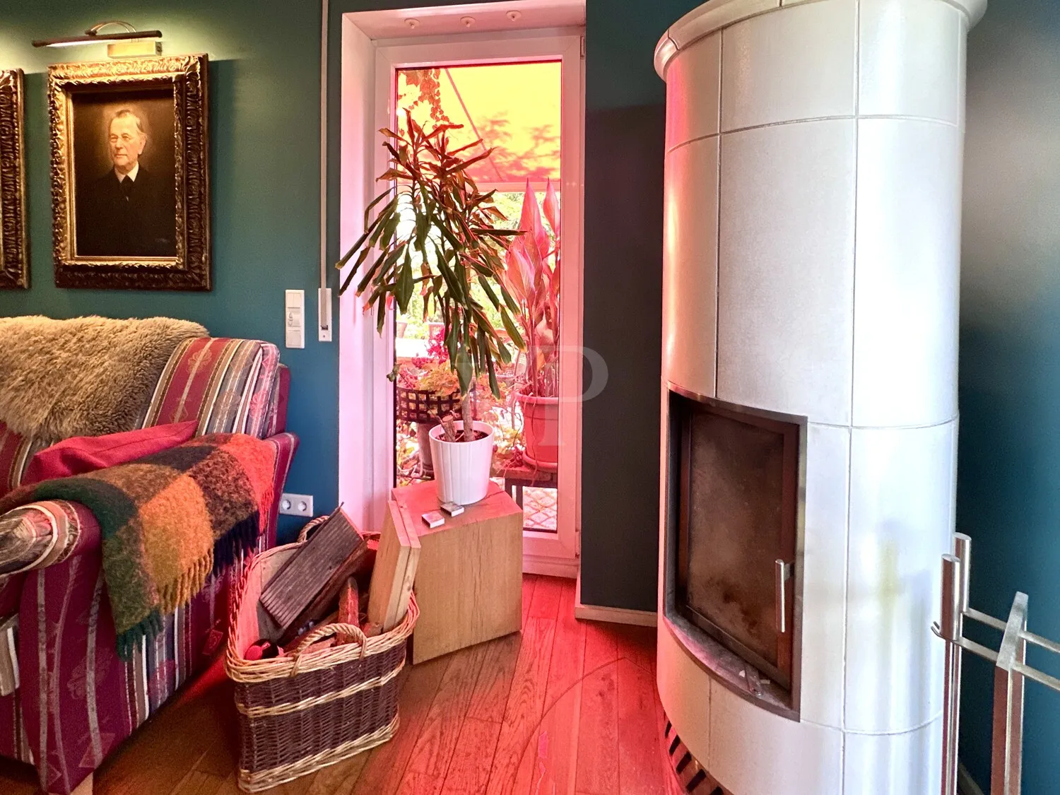 und gemütlichen Kaminofen