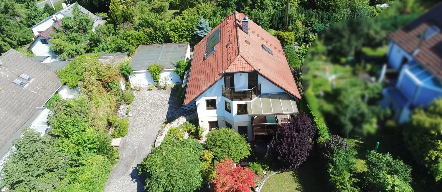 Drohnenaufnahme-Vorderansicht