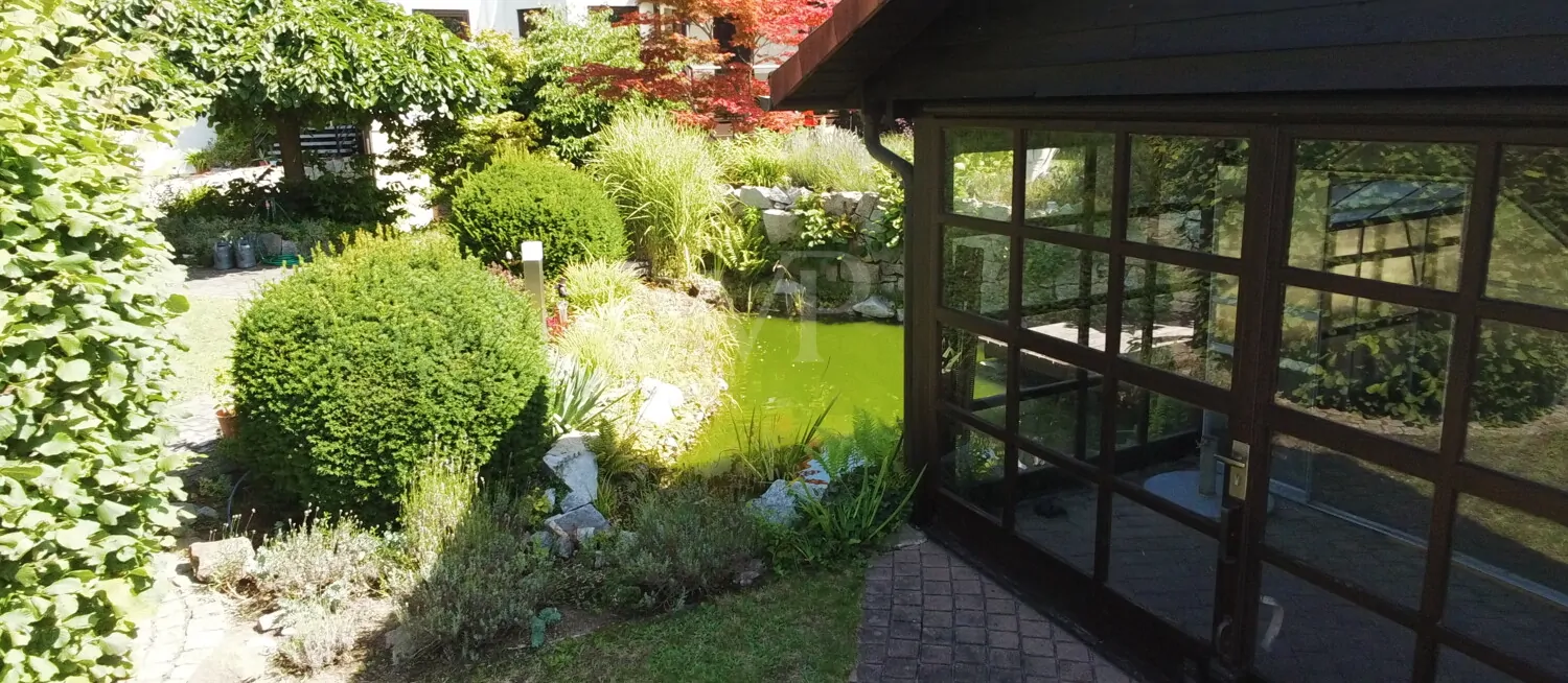 Orangerie mit Garten