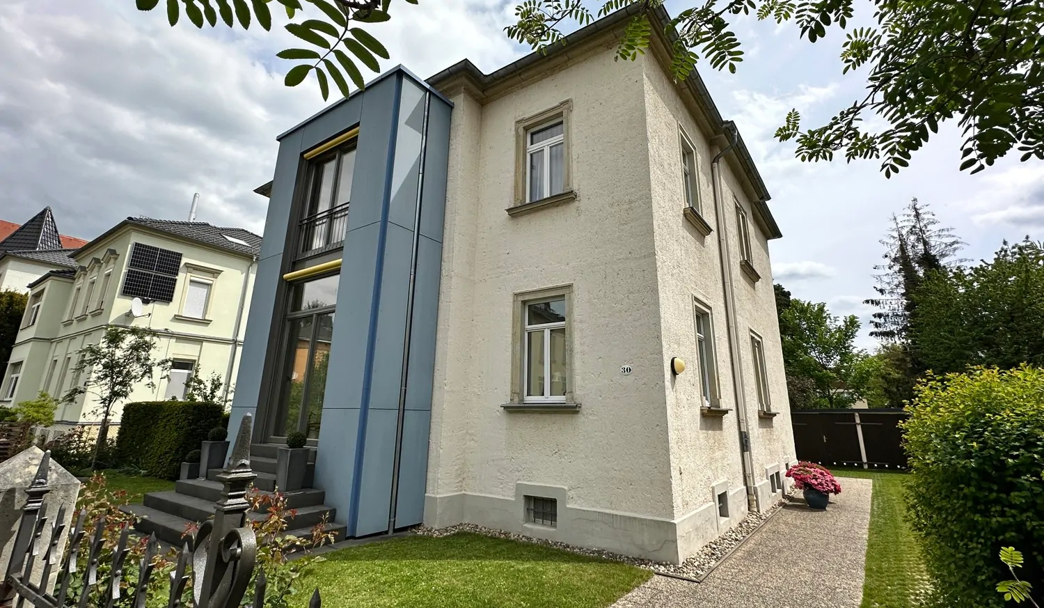 Vorderansicht Haus