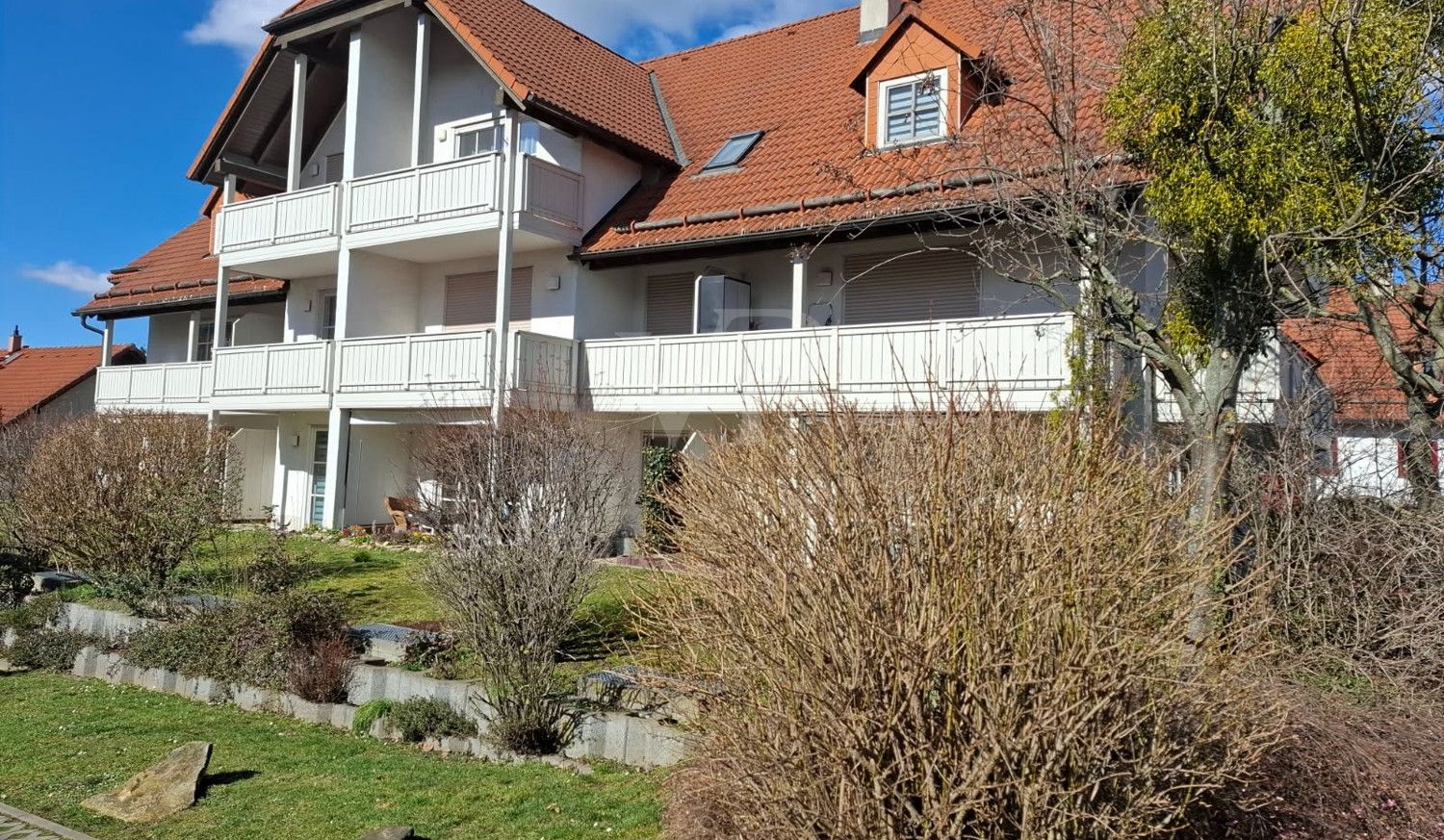Seitenansicht Haus