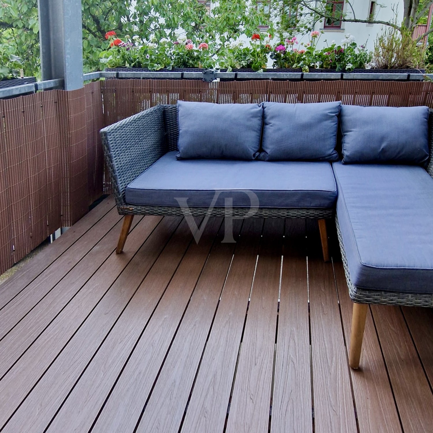 2. Balkon Westausrichtung