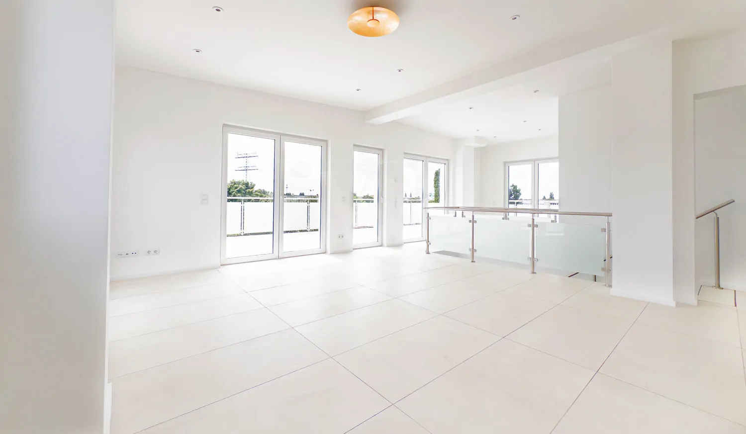 Zugang zur Dachterrasse