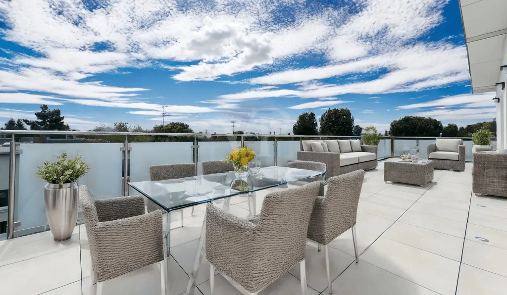 Visualisierung Terrassenmöbel