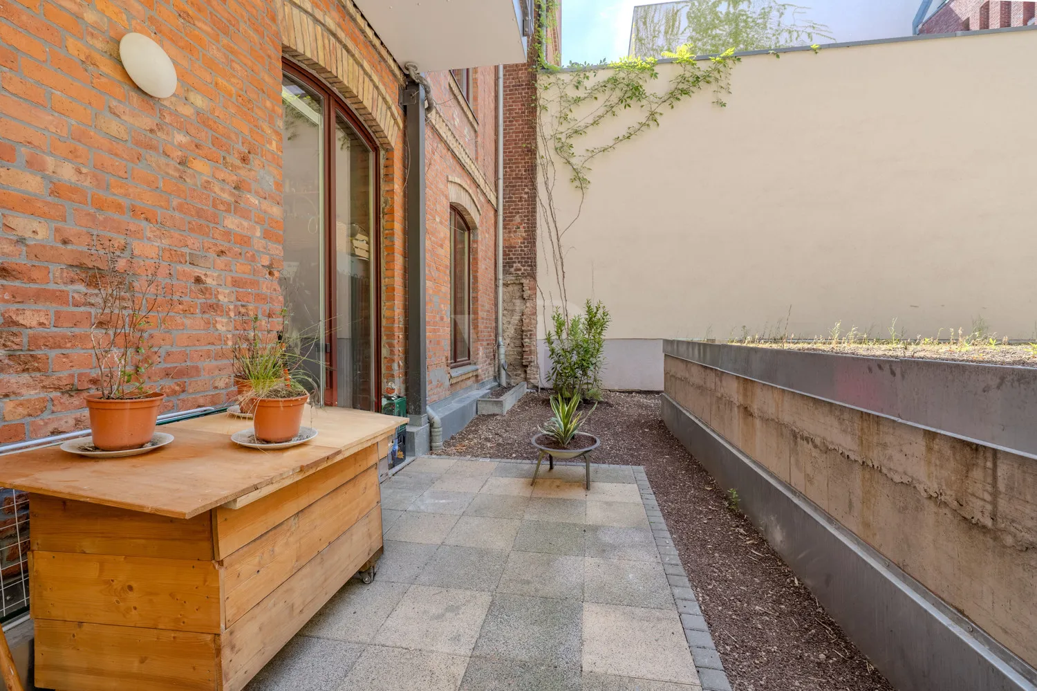 Terrasse mit südwestlicher Blickrichtung