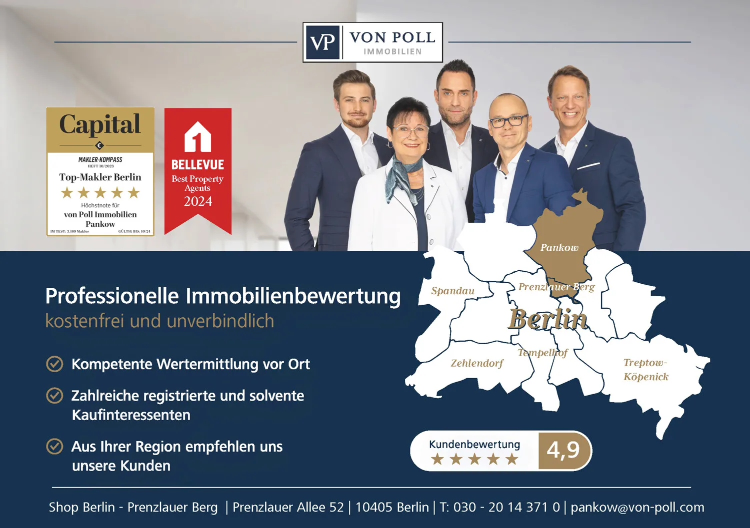 Ihre Ansprechpartner in Berlin-Prenzlauerberg
