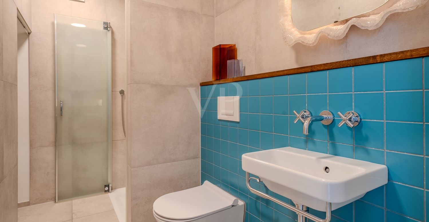 Gäste-Bad mit Dusche