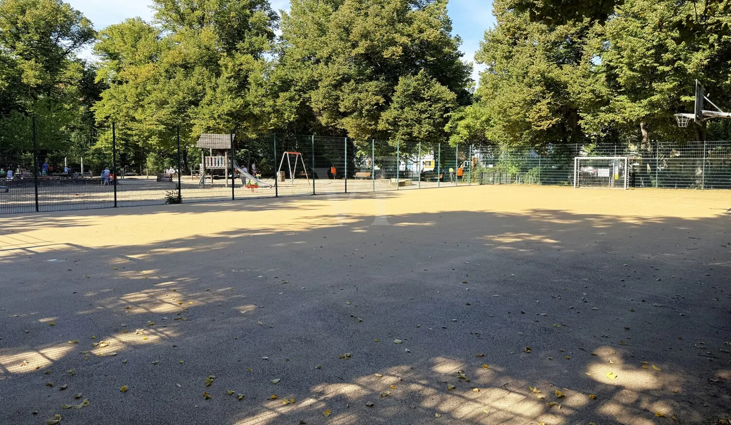 Freizeitaktivitäten am Humannplatz