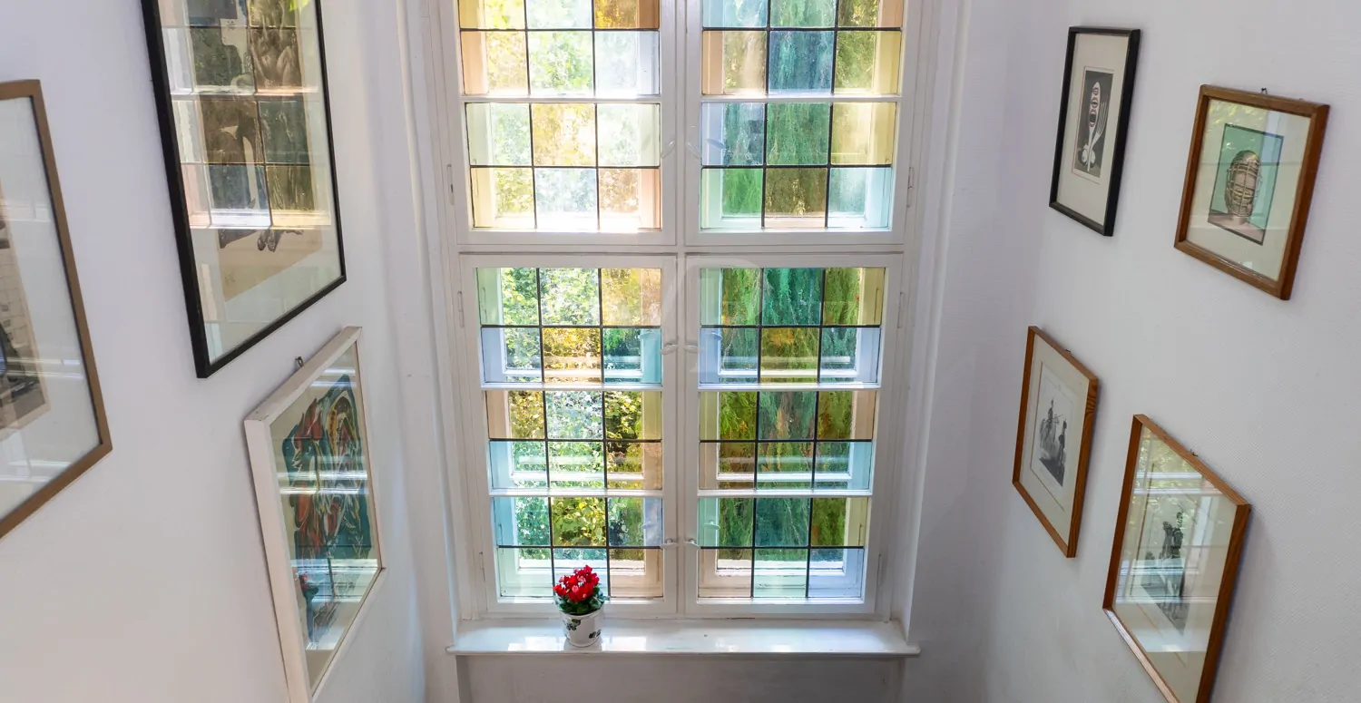 Lichdurchflutetes Treppenhaus