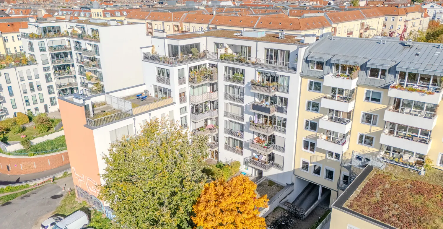 Hausansicht Vogelperspektive