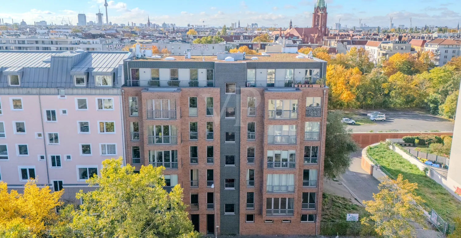 Vogelperspektive Hausvorderseite