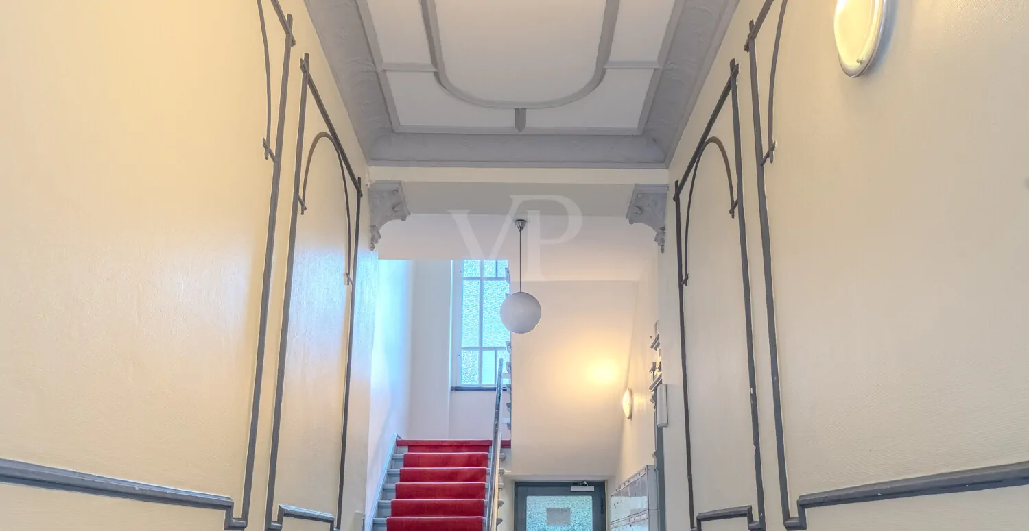 Eingangsbereich im Vorderhaus