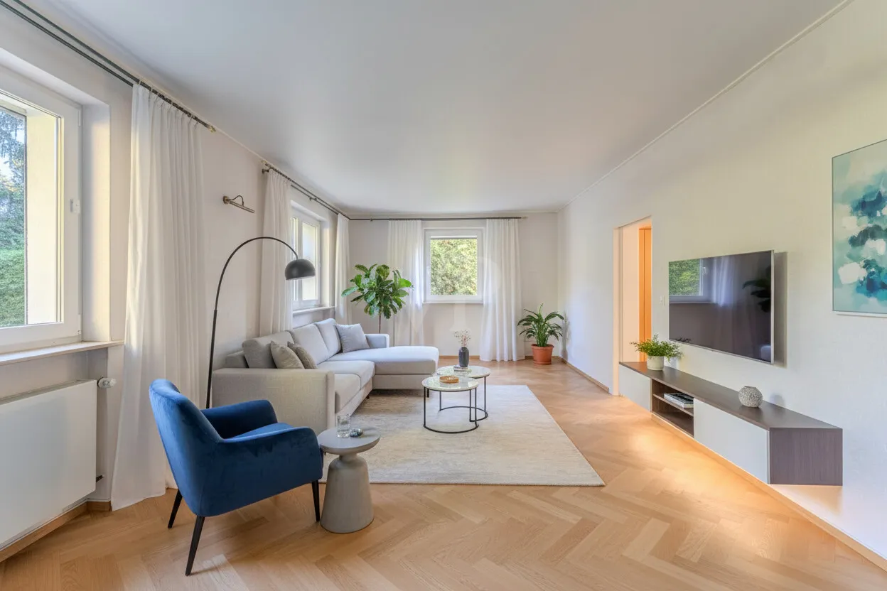 Visualisierung Wohnzimmer