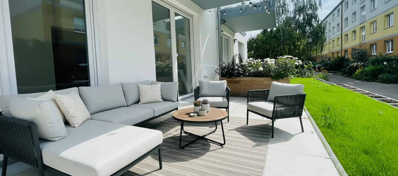 Visualisierung Terrasse