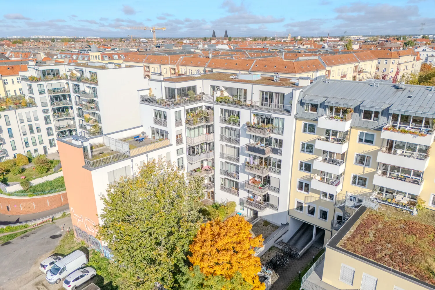 Hausansicht Vogelperspektive