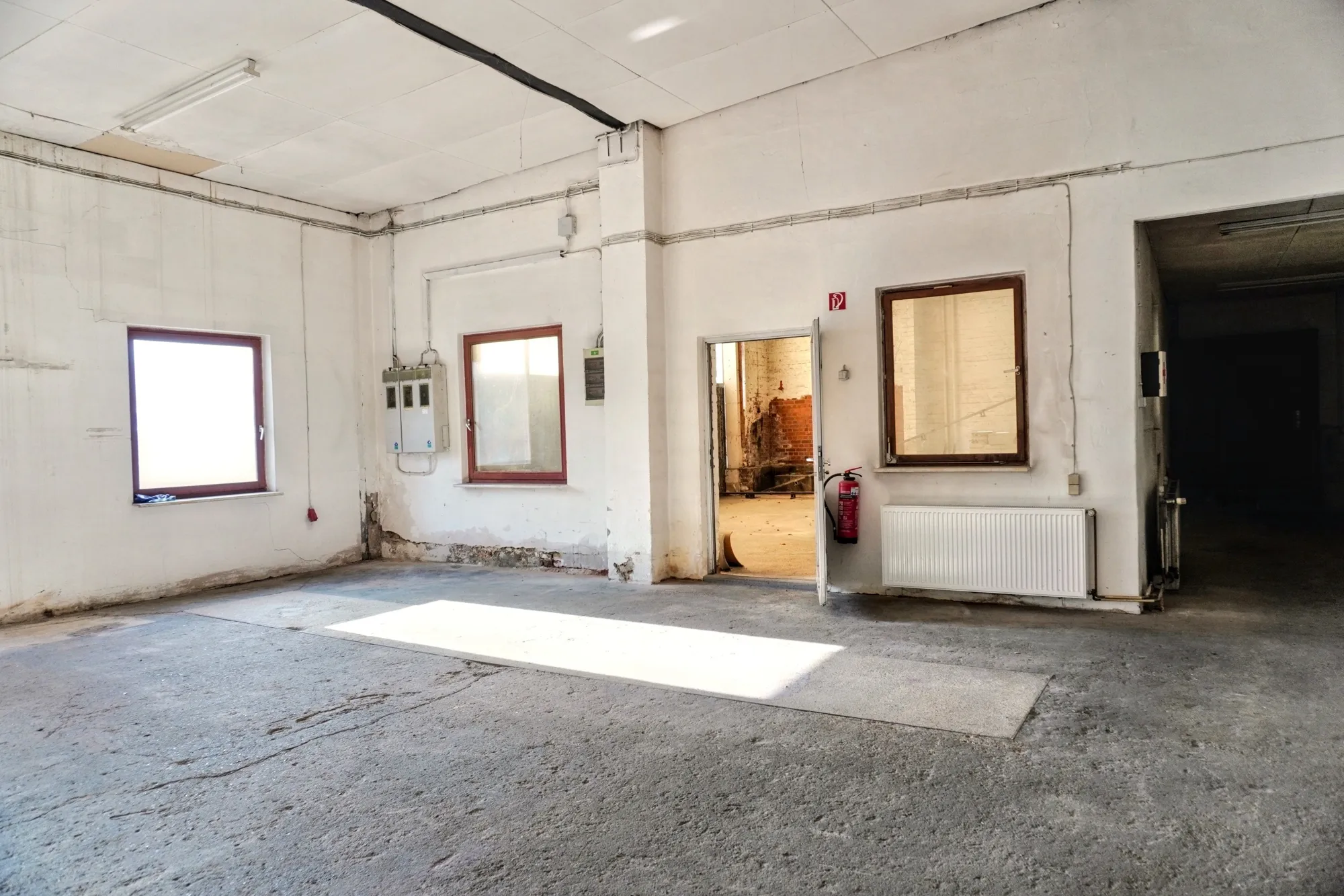 .Beheizte Lagerhalle