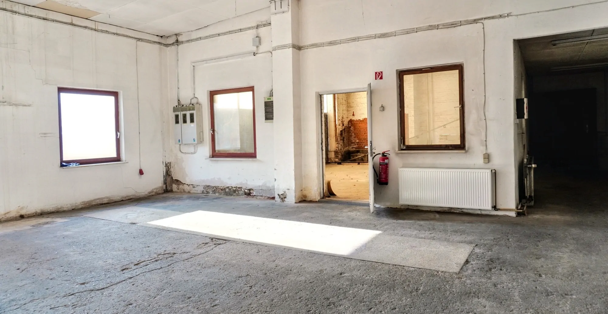 .Beheizte Lagerhalle