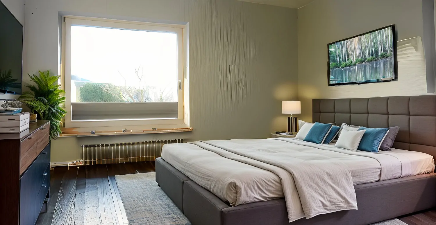 .Schlafzimmer KI Möbliert Erdgeschoss