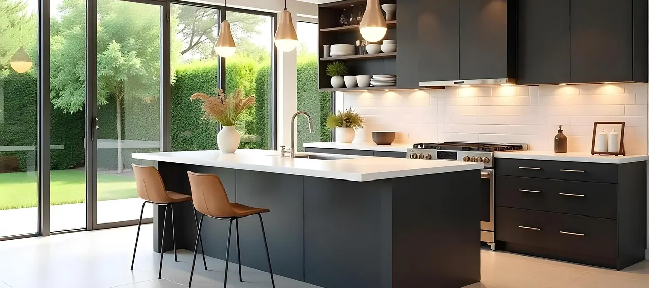 Offener Küchenbereich (Beispiel)