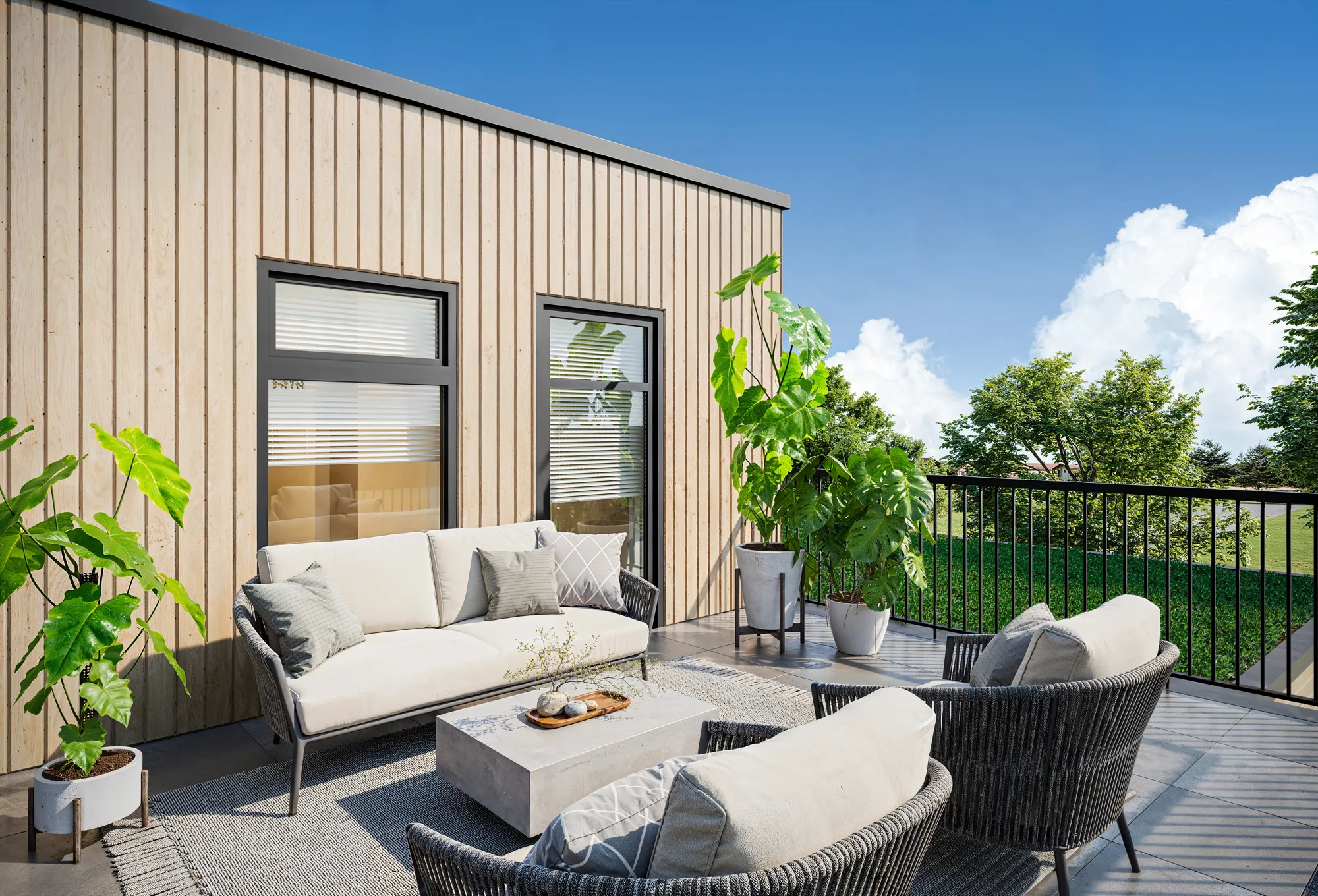 .Beispiel Dachterrasse