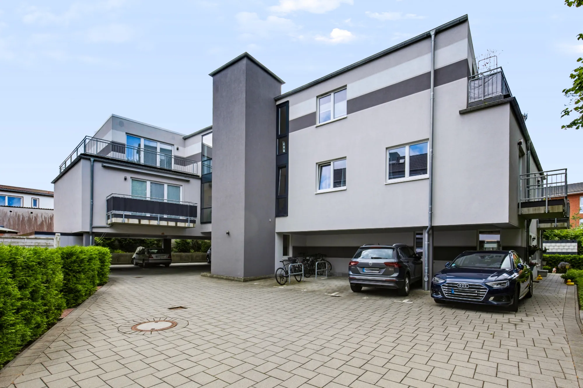 .Auffahrt Neubau