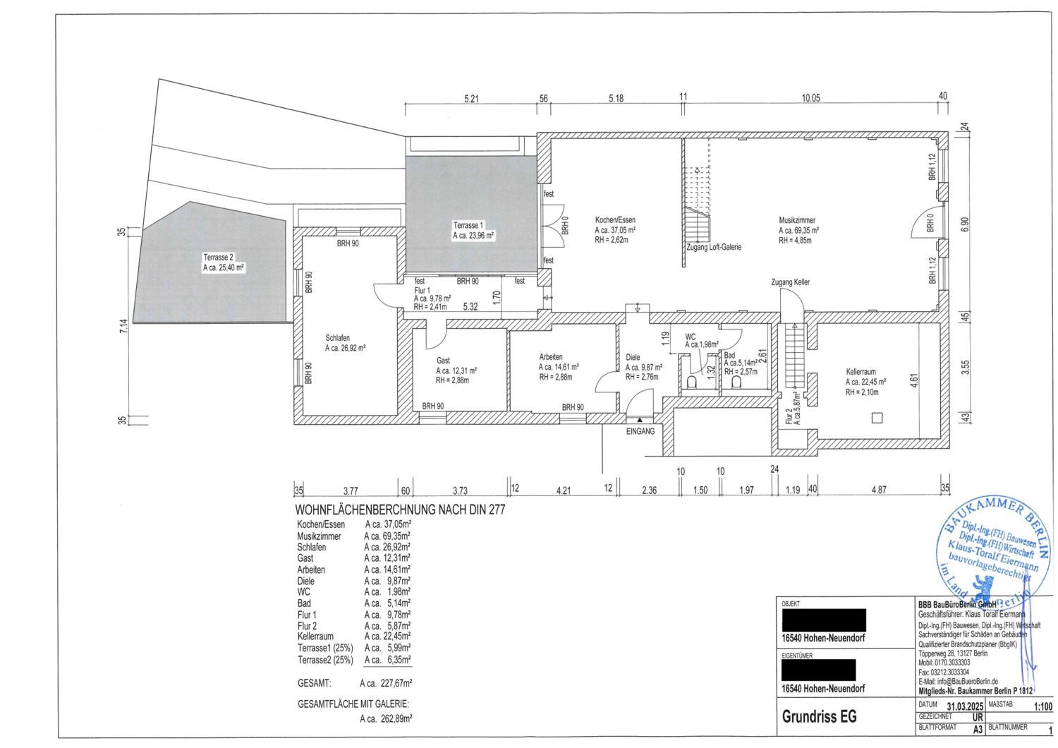 Grundriss EG