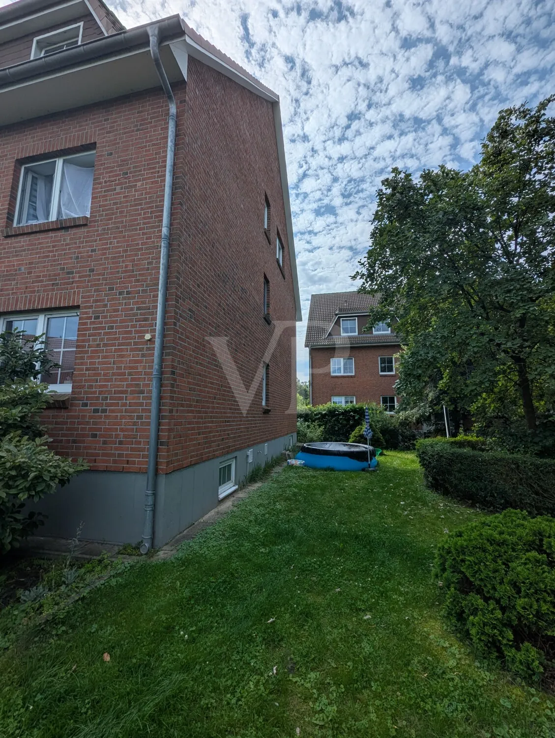 Seitenansicht Haus
