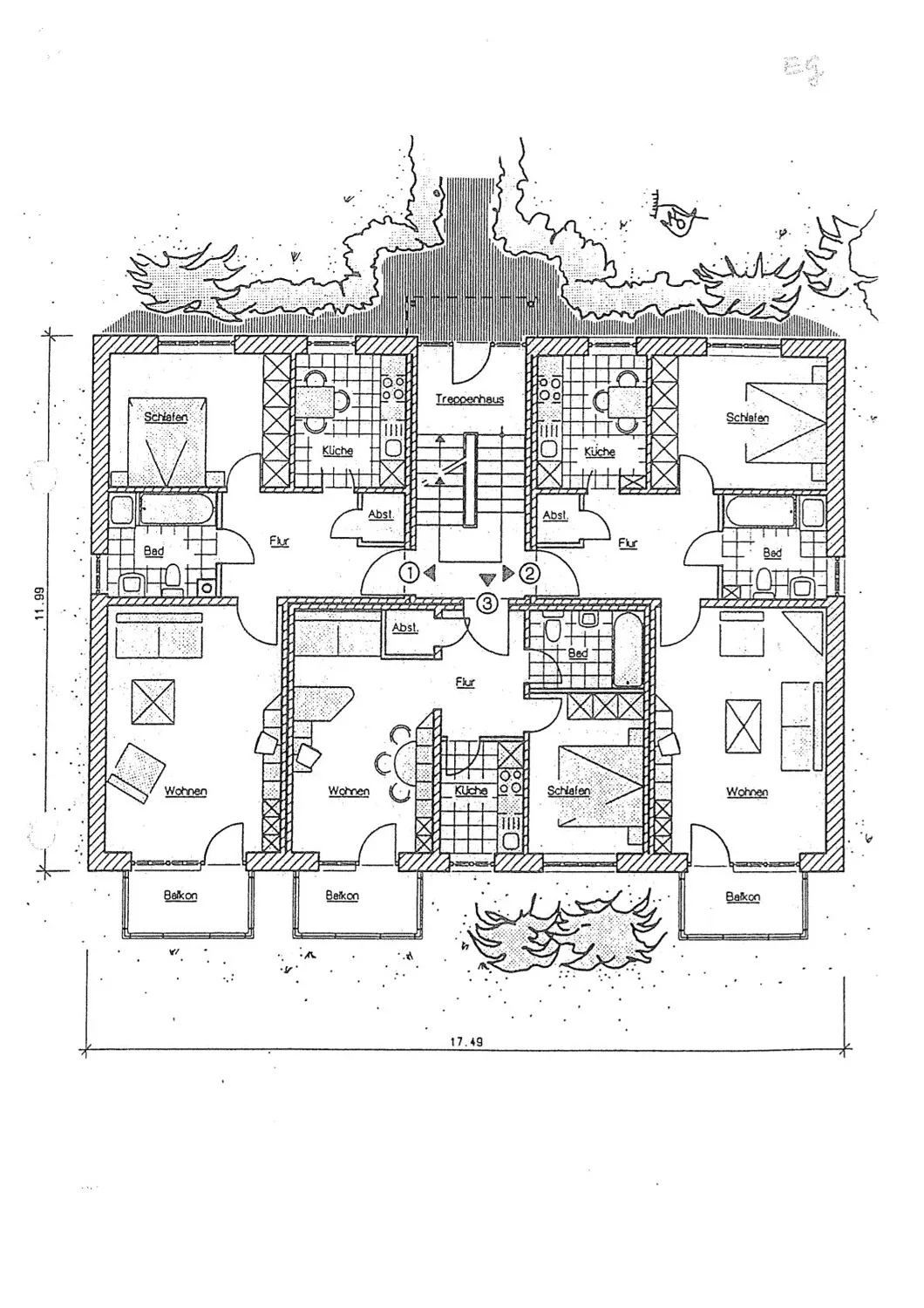Grundriss Erdgeschoss