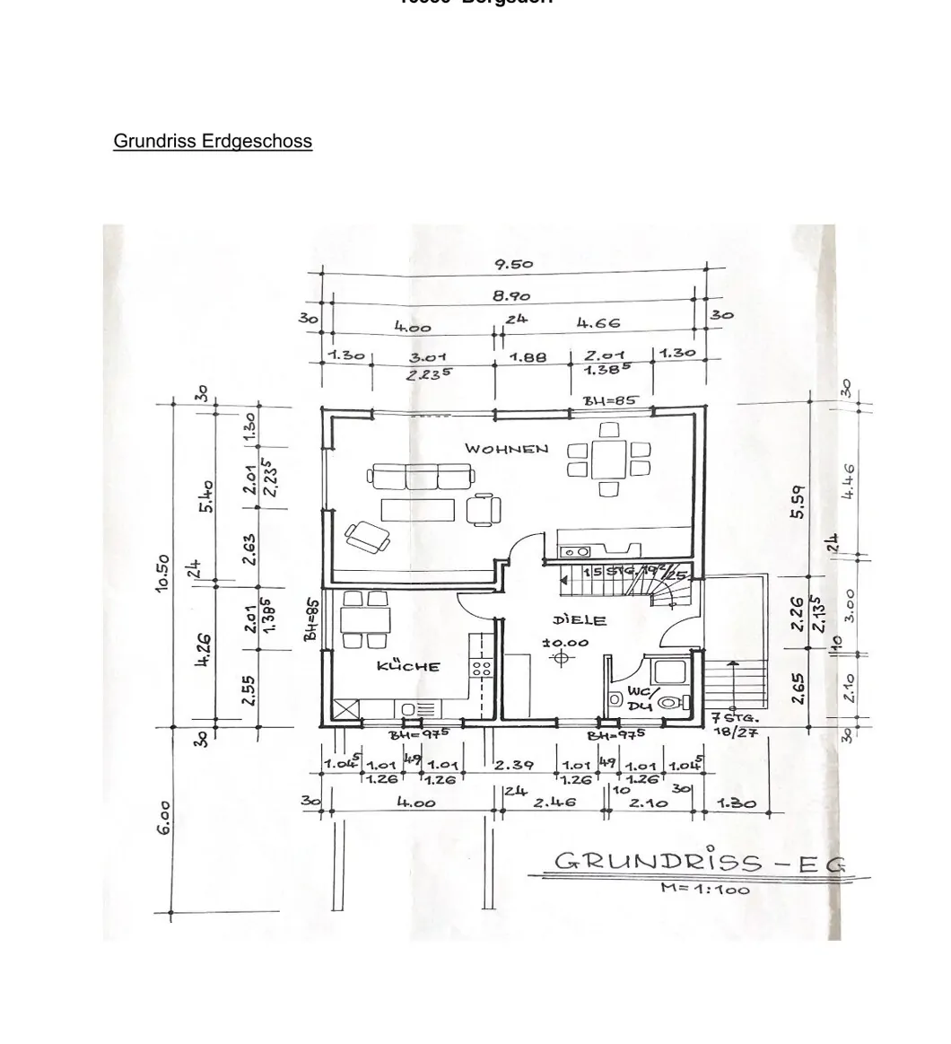 Grundriss Erdgeschoss