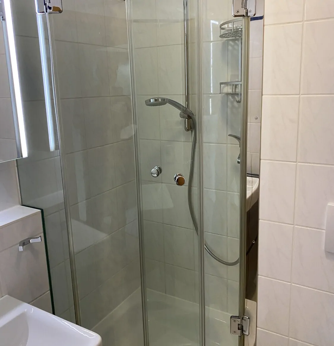 Gäste-WC mit Dusche